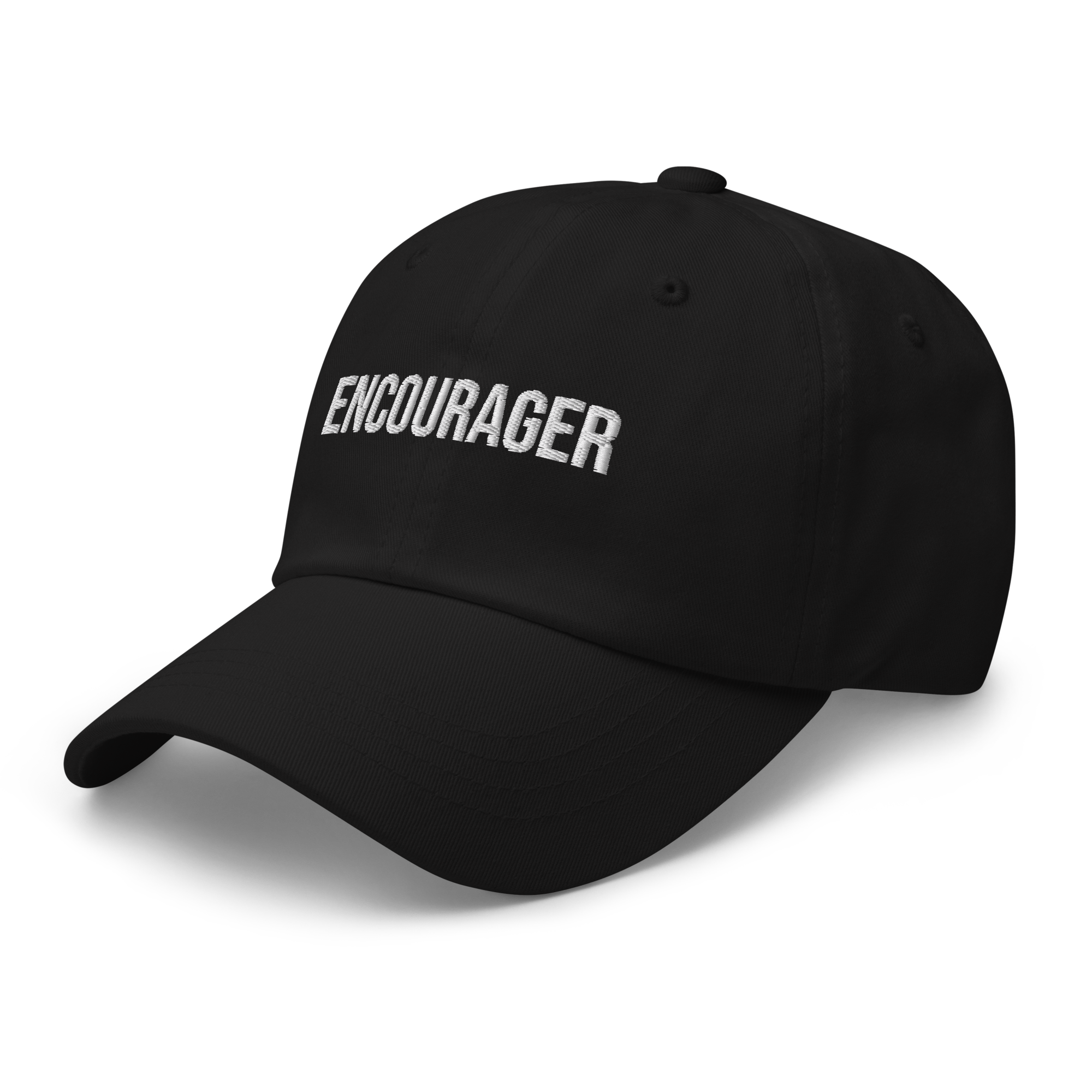 ENCOURAGER BLACK DAD HAT