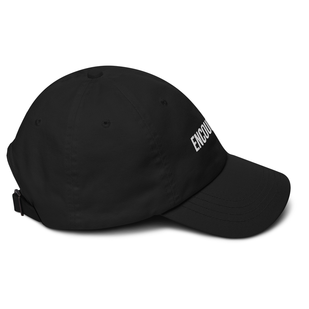 ENCOURAGER BLACK DAD HAT