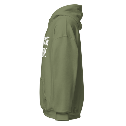 ENCOURAGE EVERYONE GRAY MILITARY GREEN HOODIE